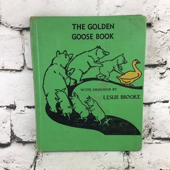 Other - THE GOLDEN GOOSE BOOK Drawings by L. Leslie Brooke, Vintage Illustrated Hardback